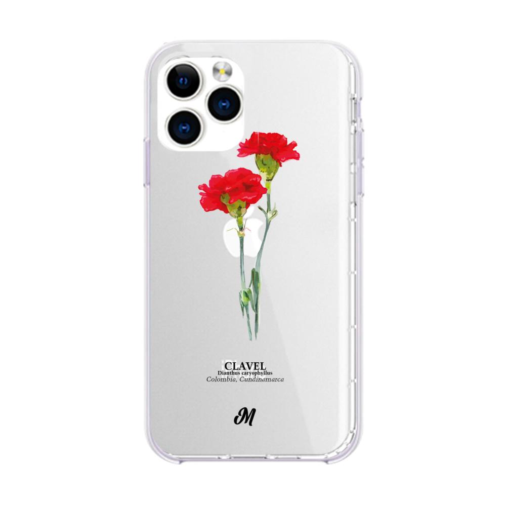 Case para iphone 11 pro max Claveles Rojos - Mandala Cases