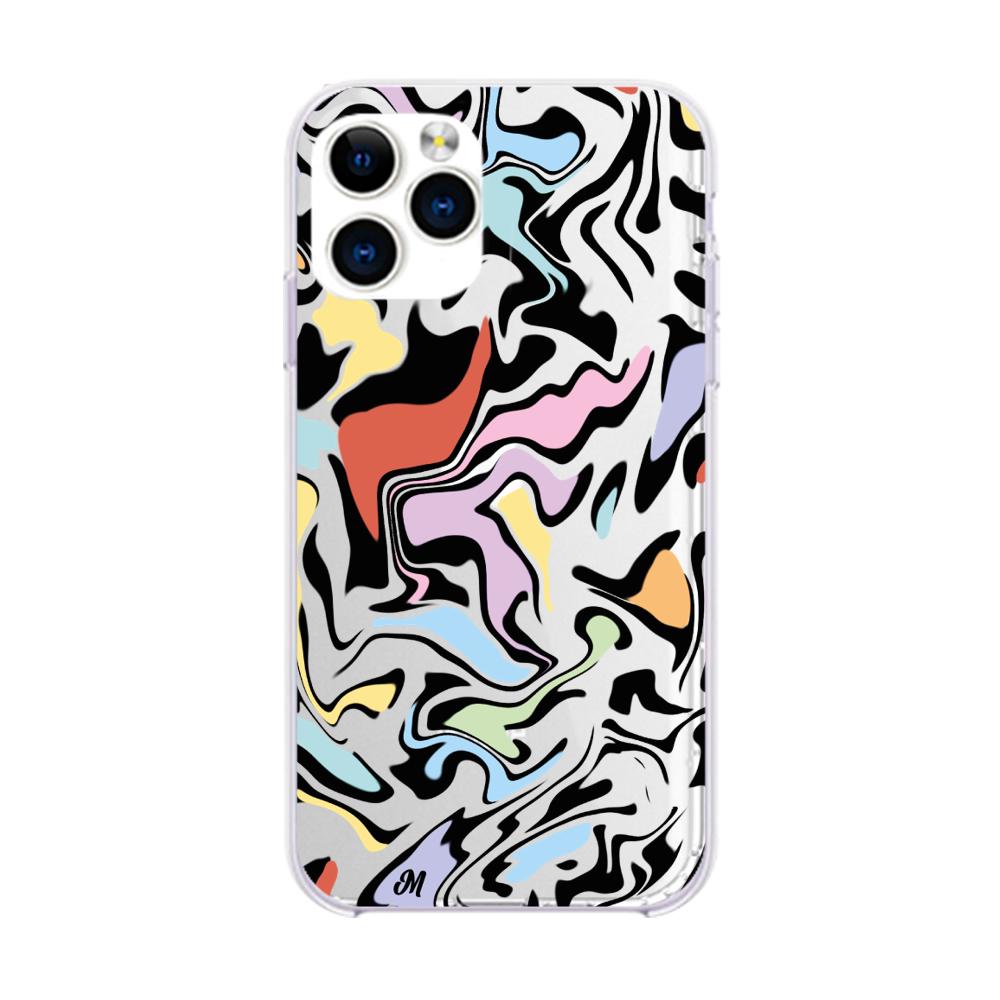 Case para iphone 11 pro max Lineas coloridas - Mandala Cases