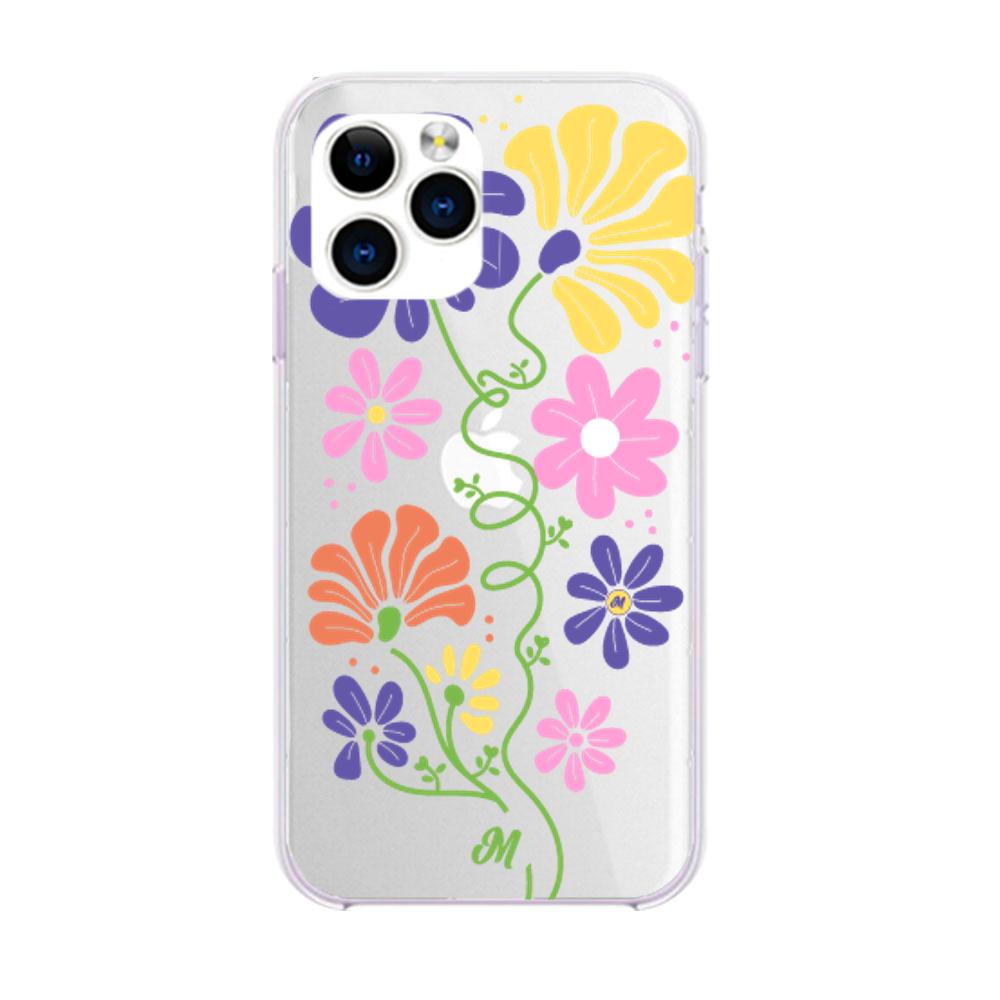 Case para iphone 11 pro max Flores abstractas - Mandala Cases