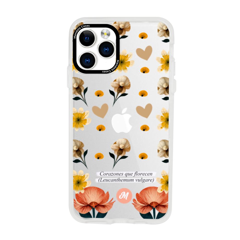 Cases para iphone 11 pro max Corazones que florecen - Mandala Cases