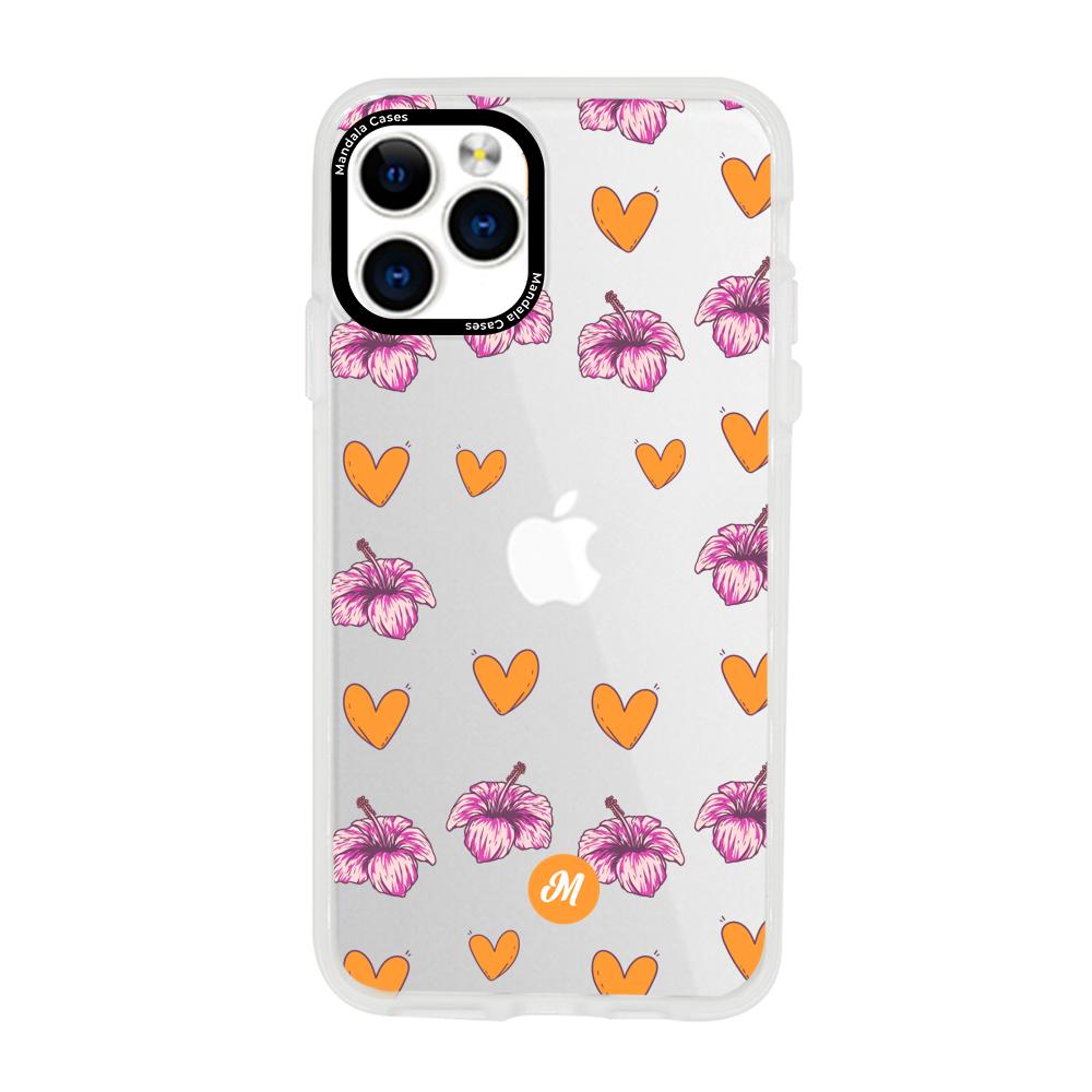 Cases para iphone 11 pro max Amor naranja - Mandala Cases