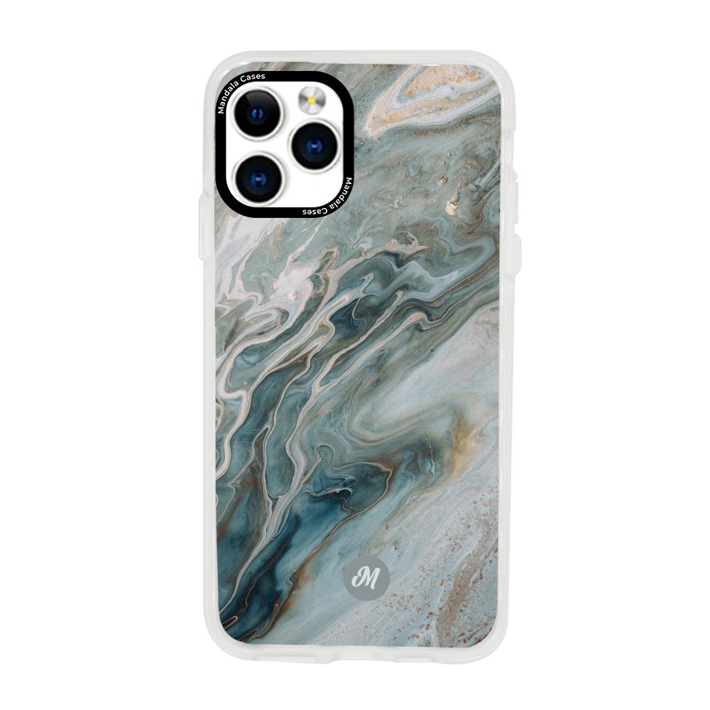 Cases para iphone 11 pro max liquid marble gray - Mandala Cases