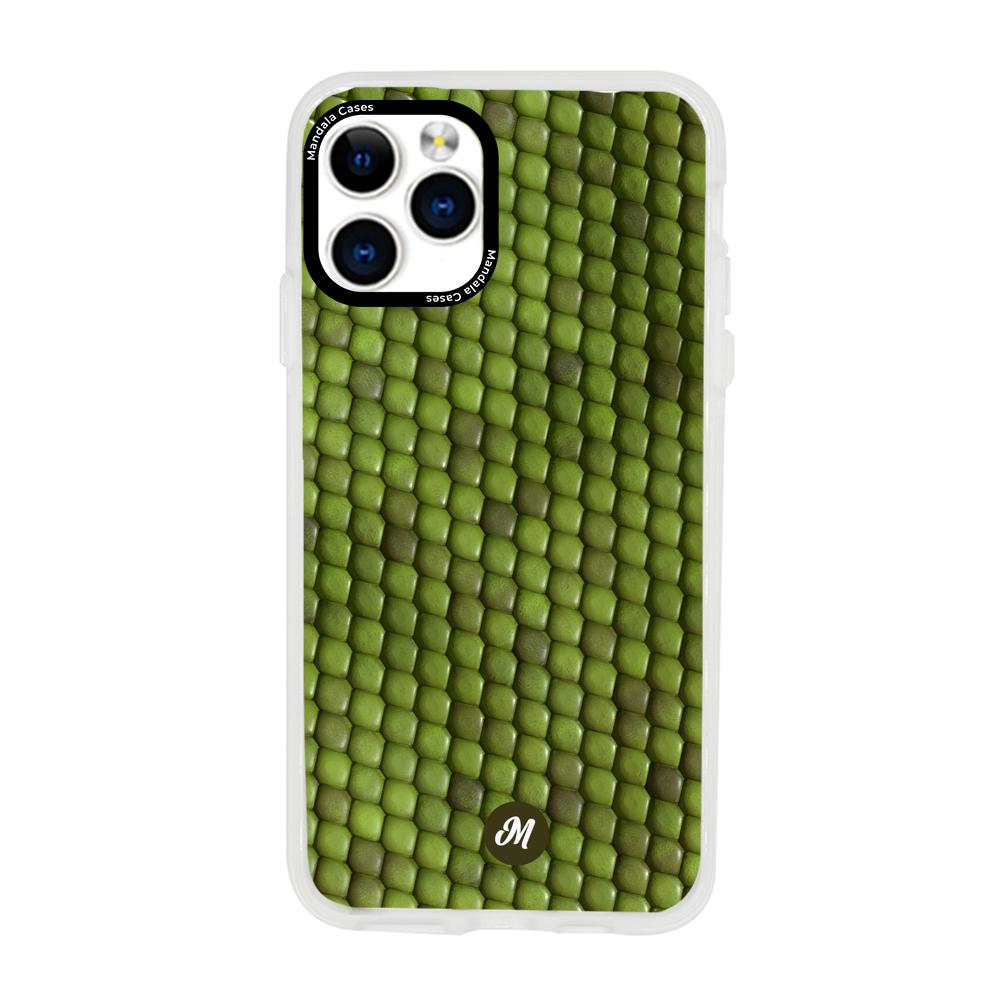 Cases para iphone 11 pro max Piel de lagarto - Mandala Cases