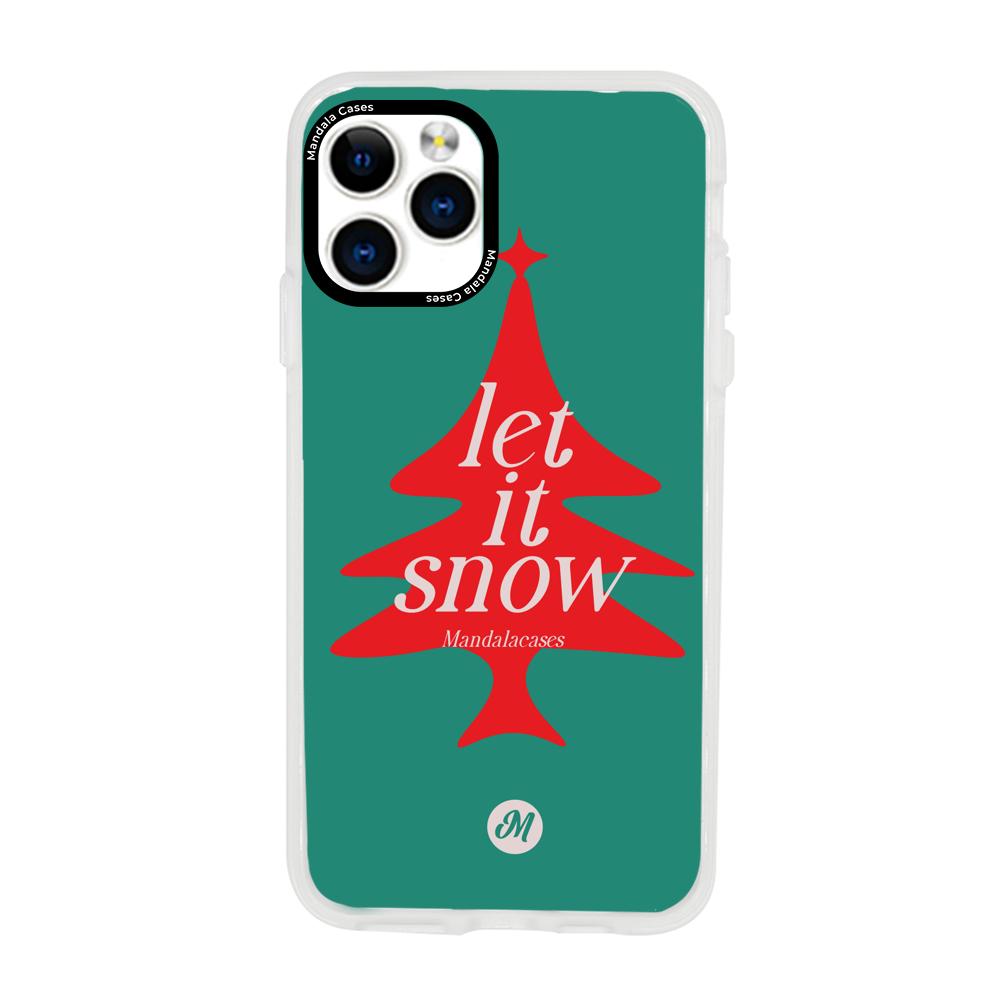 Cases para iphone 11 pro max Let it snow - Mandala Cases