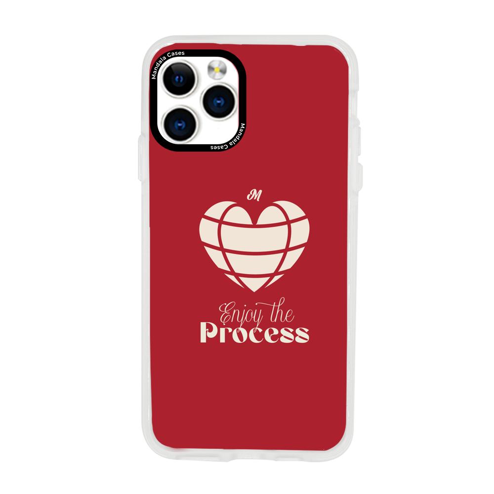Cases para iphone 11 pro max ENJOY THE PROCESS - Mandala Cases
