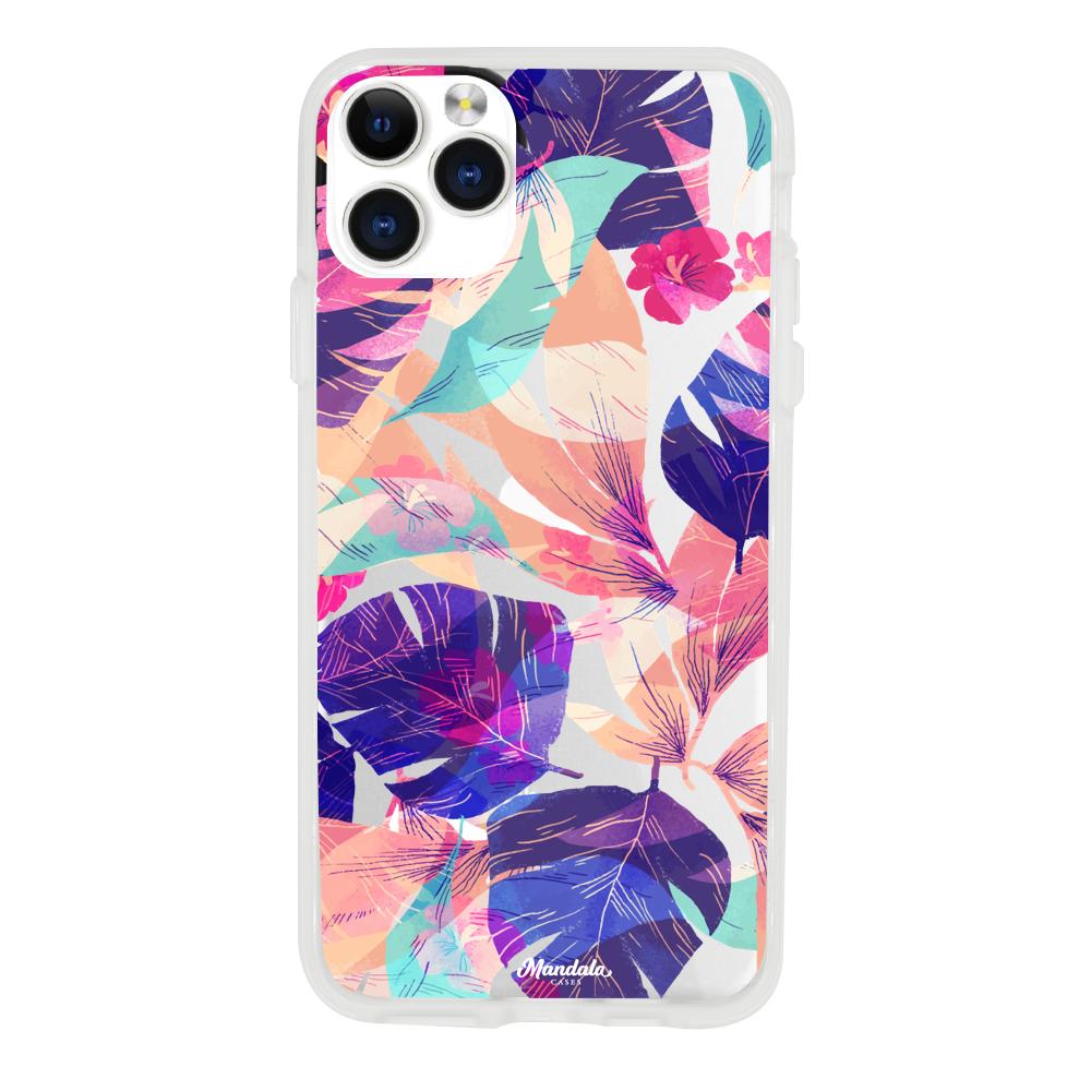 Case para iphone 11 pro max de Hojas Coloridas - Mandala Cases