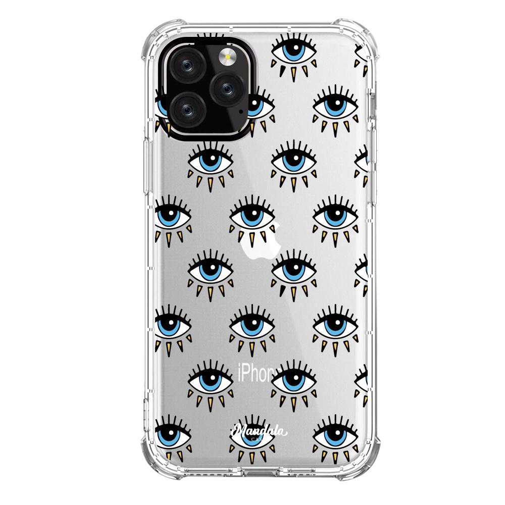 Estuches para iphone 11 pro max - Light Blue Eyes Case  - Mandala Cases