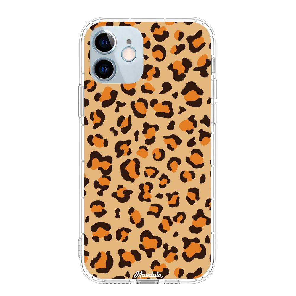 Case para iphone 12 Mini Funda de Leopardo  - Mandala Cases
