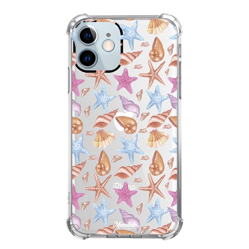 Case para iphone 12 Mini Funda Estrellas de Mar  - Mandala Cases