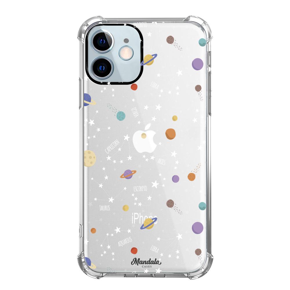 Case para iphone 12 Mini Funda Pequeños Planetas - Mandala Cases