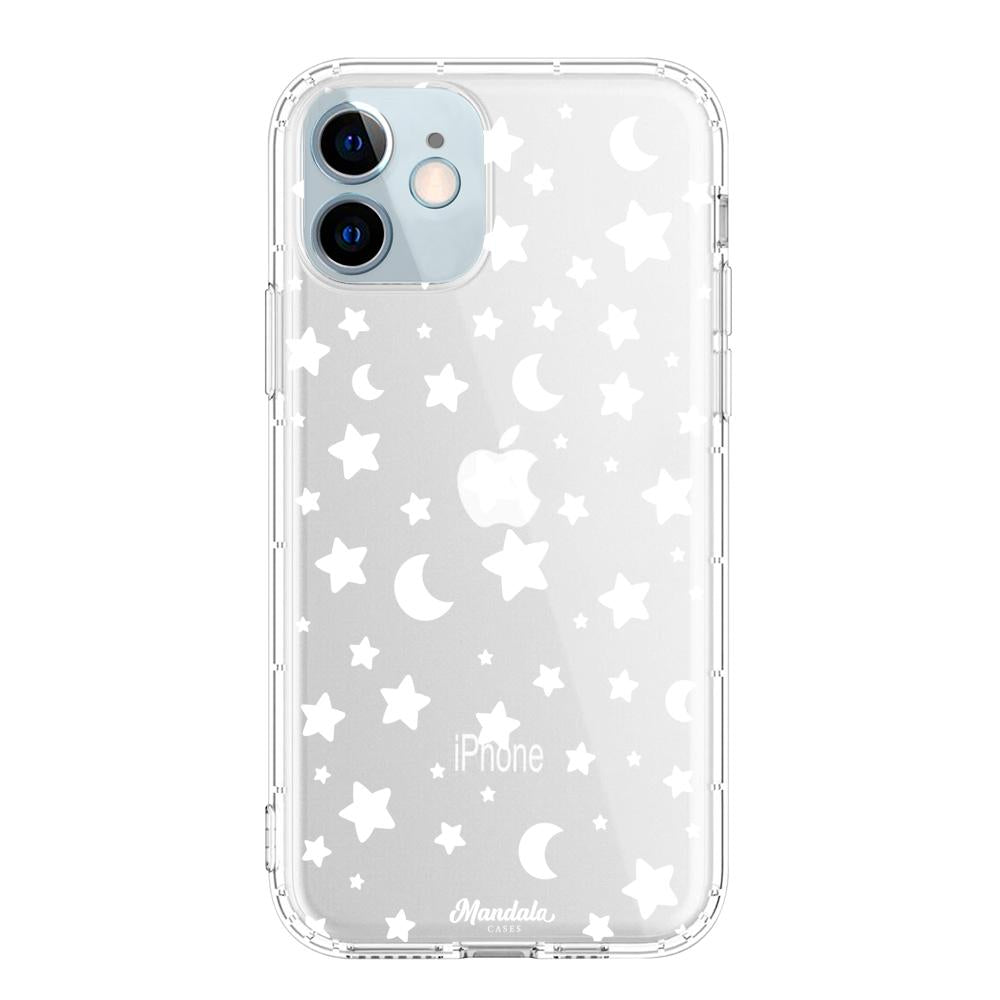 Case para iphone 12 Mini Funda Universo Blanco - Mandala Cases