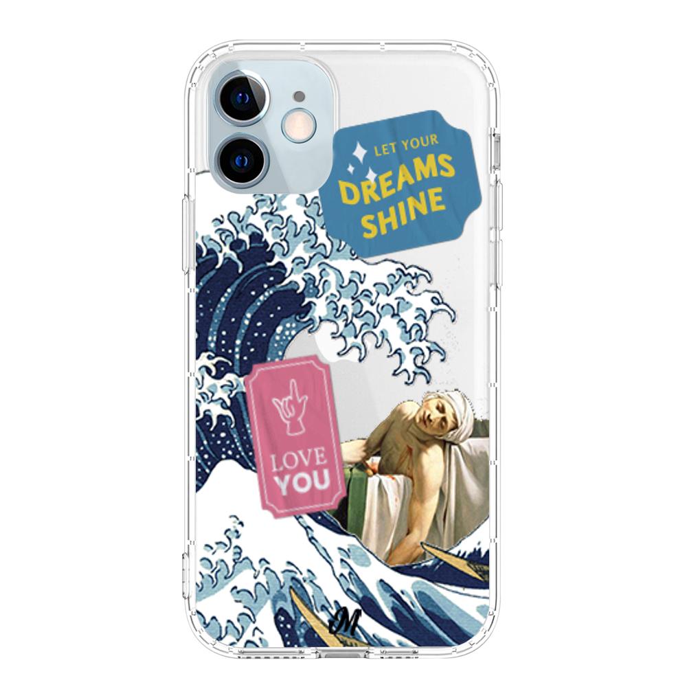 Case para iphone 12 Mini Ola de sueños - Mandala Cases