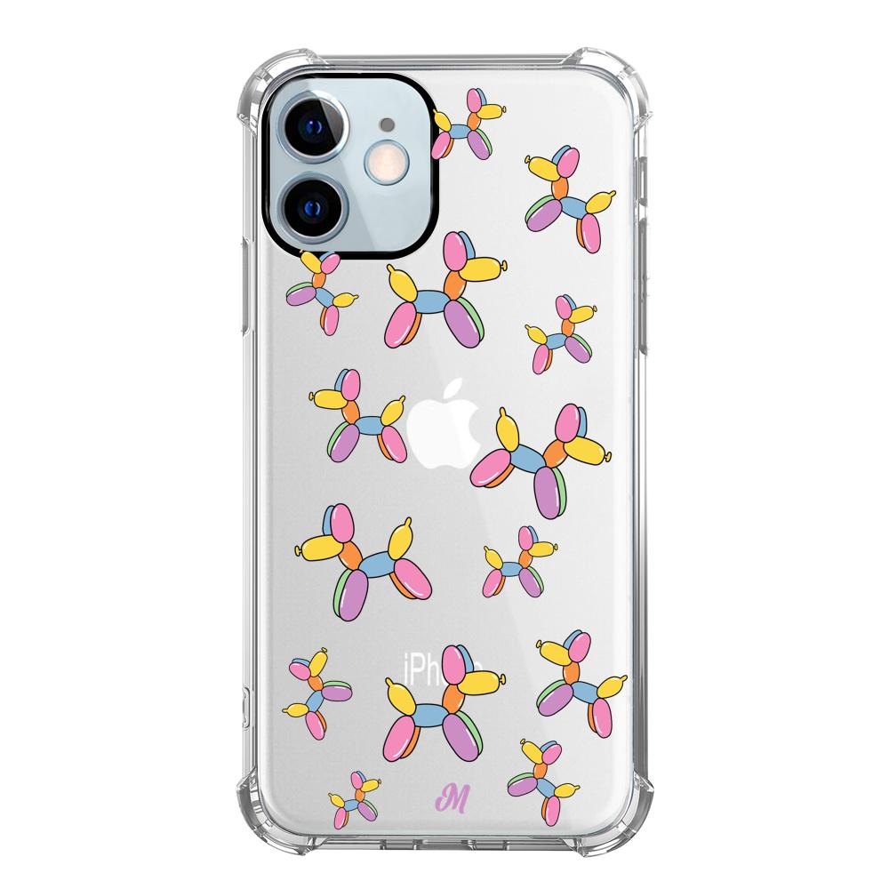 Case para iphone 12 Mini de Globos de Perritos - Mandala Cases