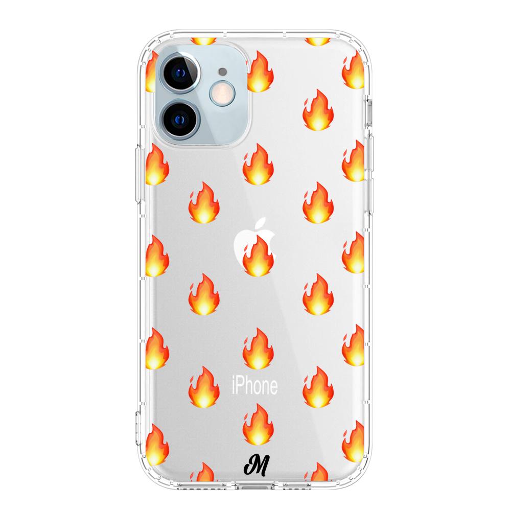Case para iphone 12 Mini Fuego - Mandala Cases