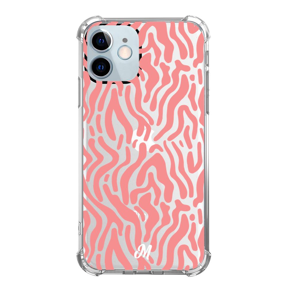 Case para iphone 12 Mini Líneas Corales - Mandala Cases
