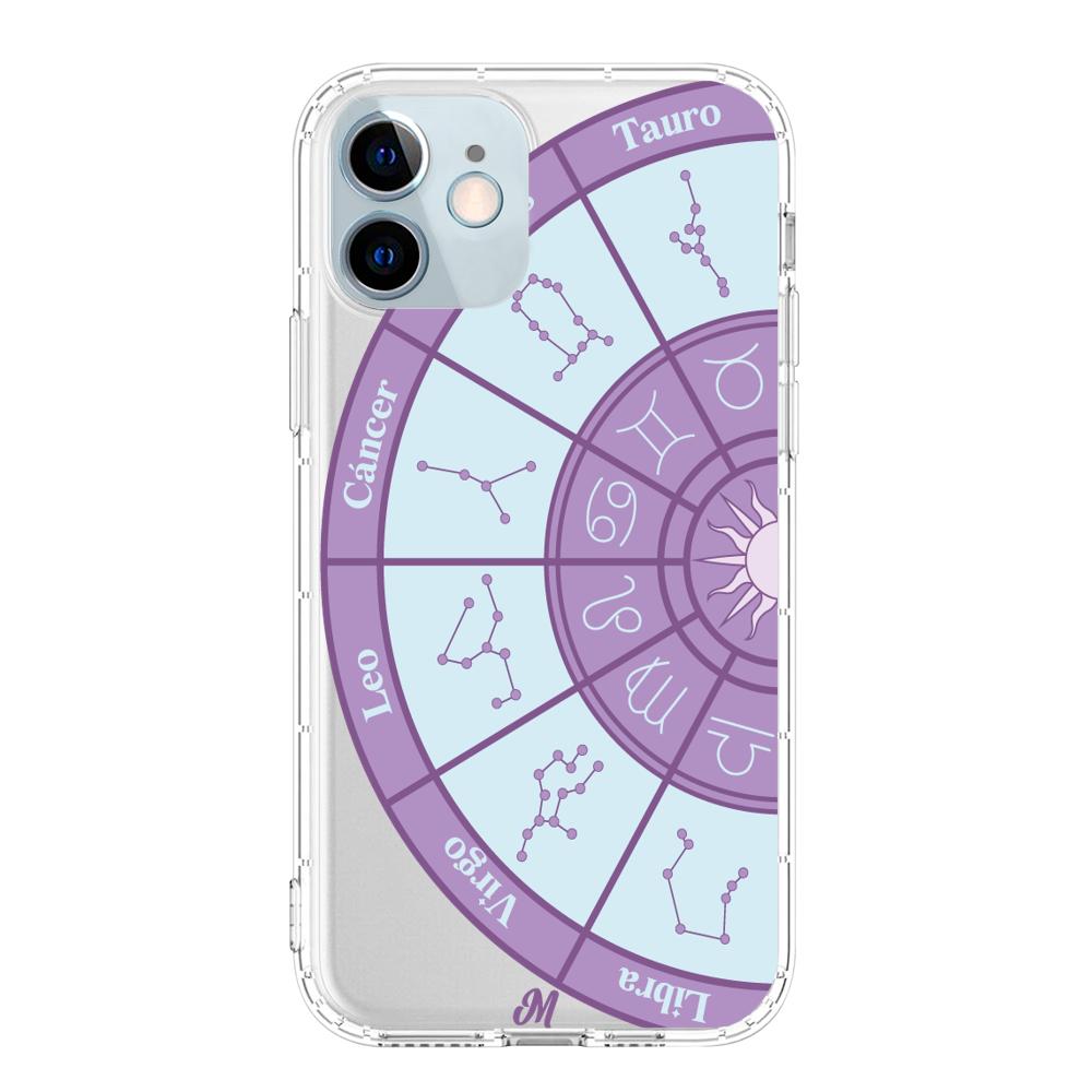 Case para iphone 12 Mini Rueda Astral Izquierda - Mandala Cases