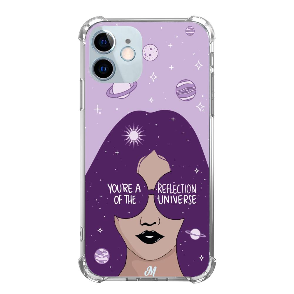 Case para iphone 12 Mini Reflection Girl - Mandala Cases