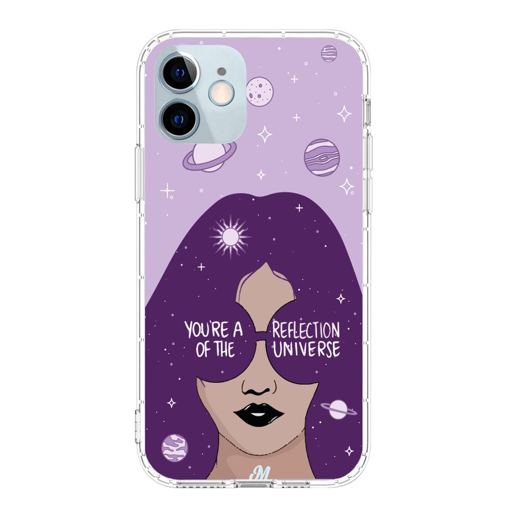 Case para iphone 12 Mini Reflection Girl - Mandala Cases
