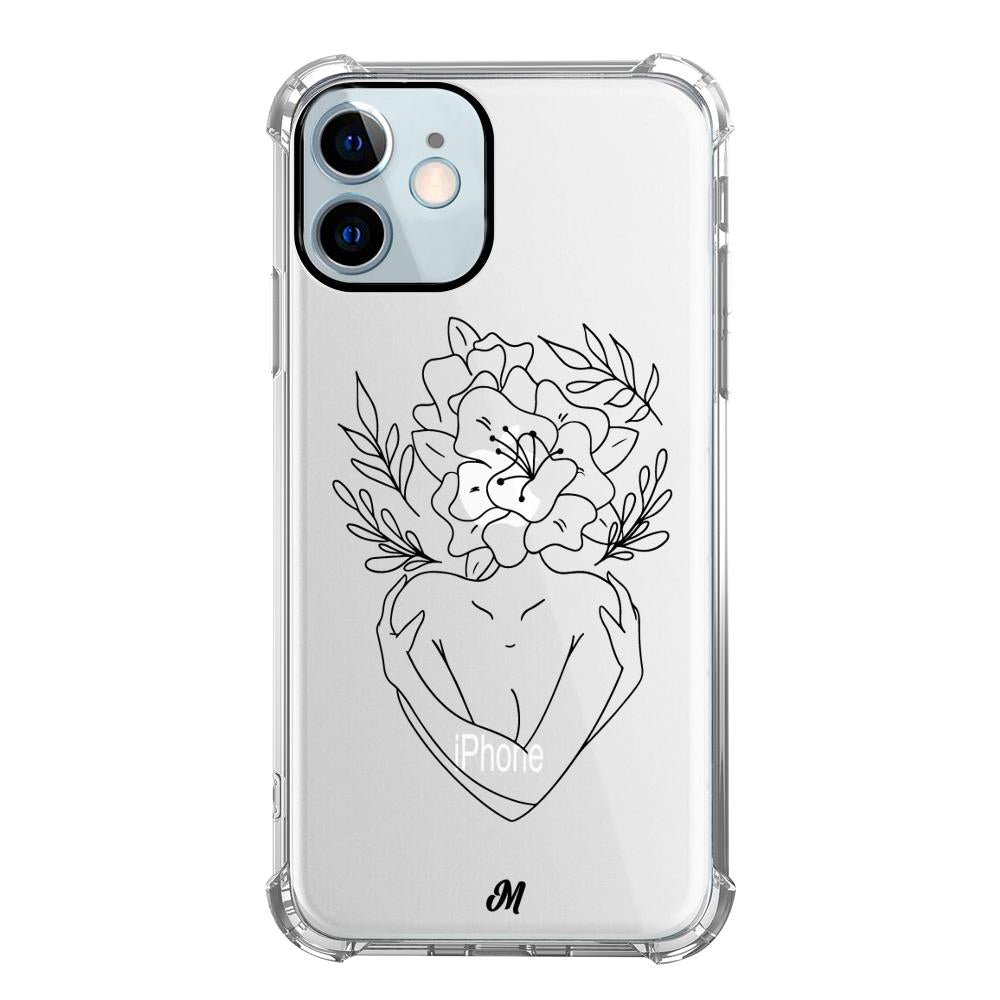 Case para iphone 12 Mini Florece - Mandala Cases