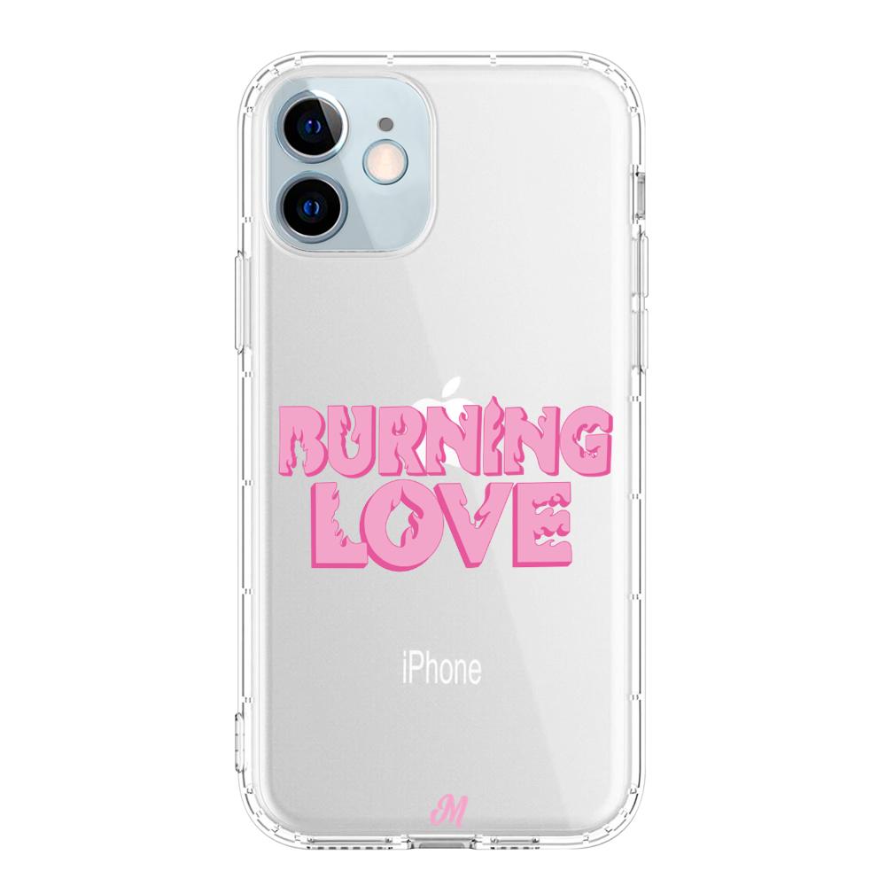 Case para iphone 12 Mini Funda Burning Love  - Mandala Cases