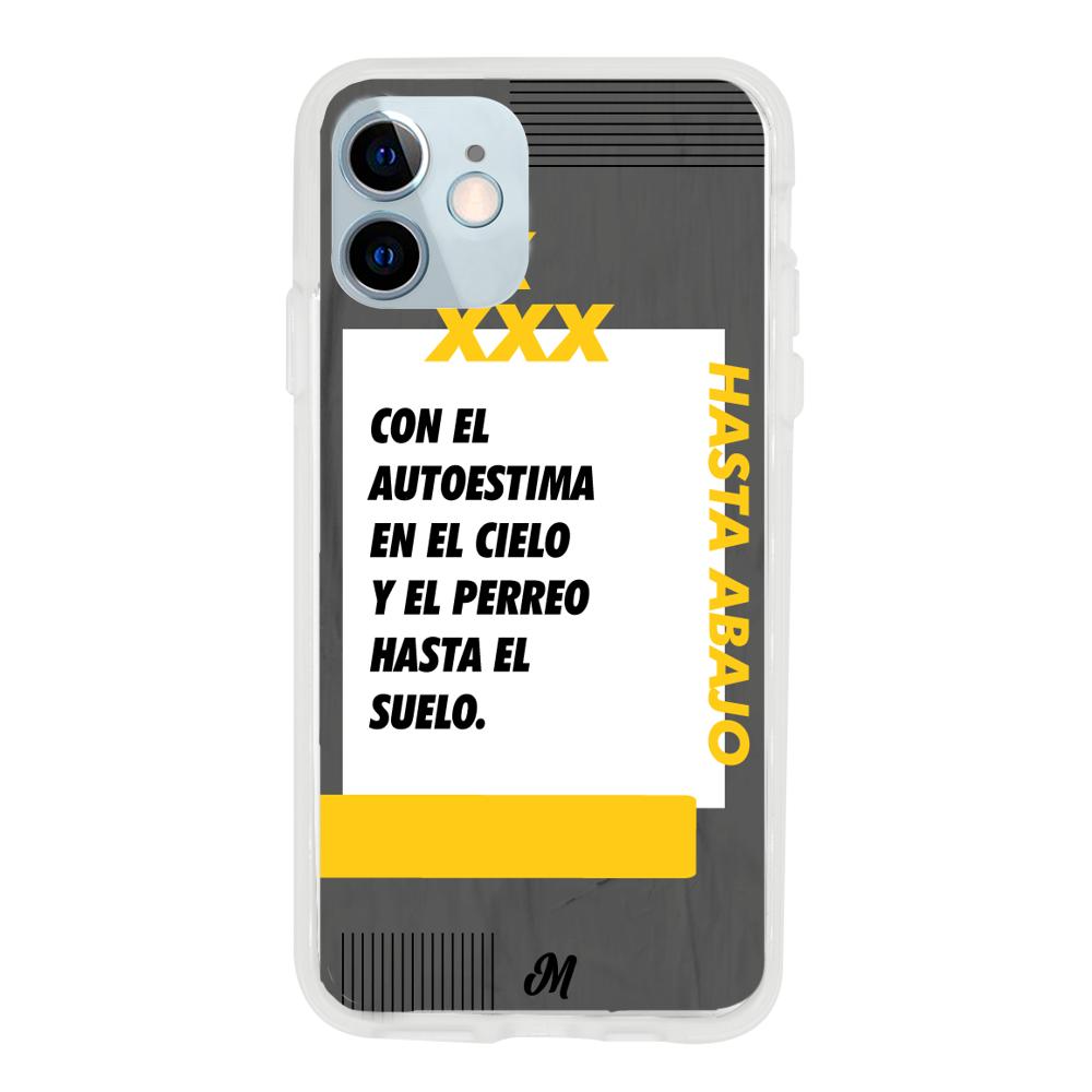 Case para iphone 12 Mini Con el autoestima en el cielo negro - Mandala Cases