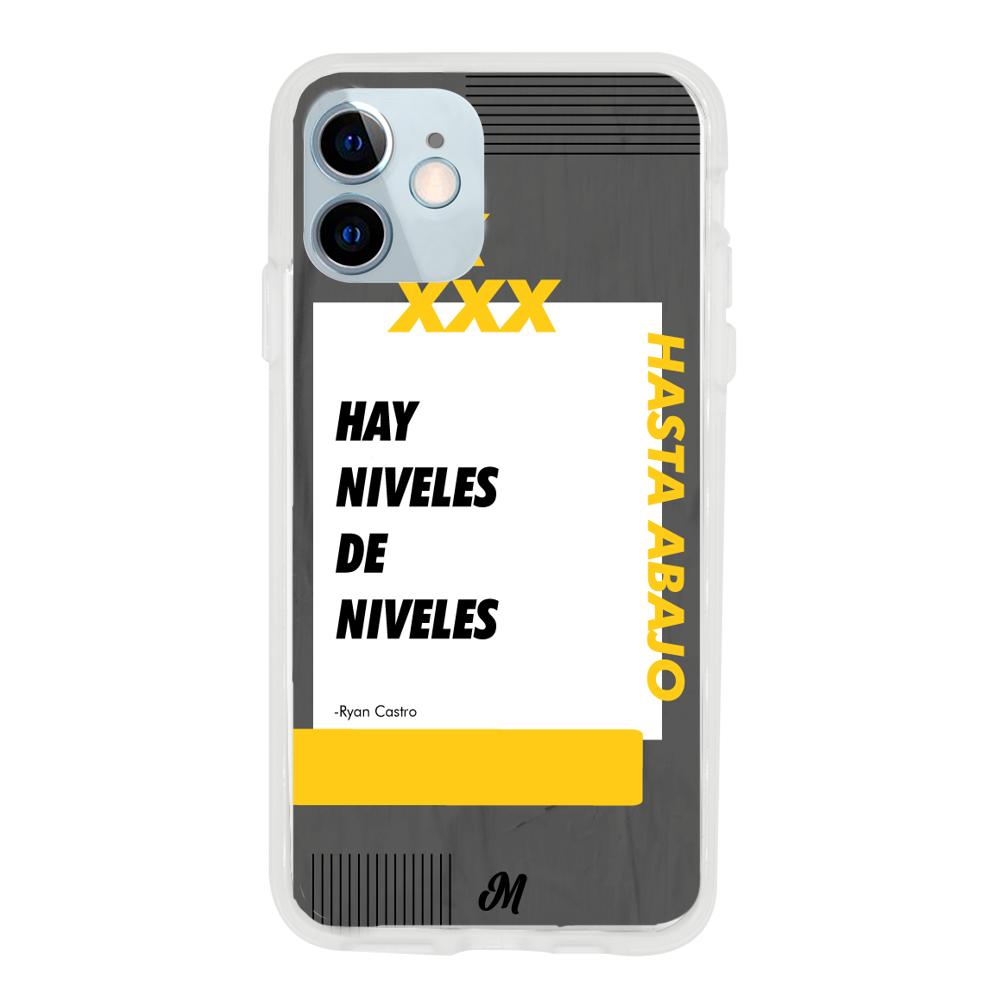 Case para iphone 12 Mini Hay niveles de niveles negro - Mandala Cases