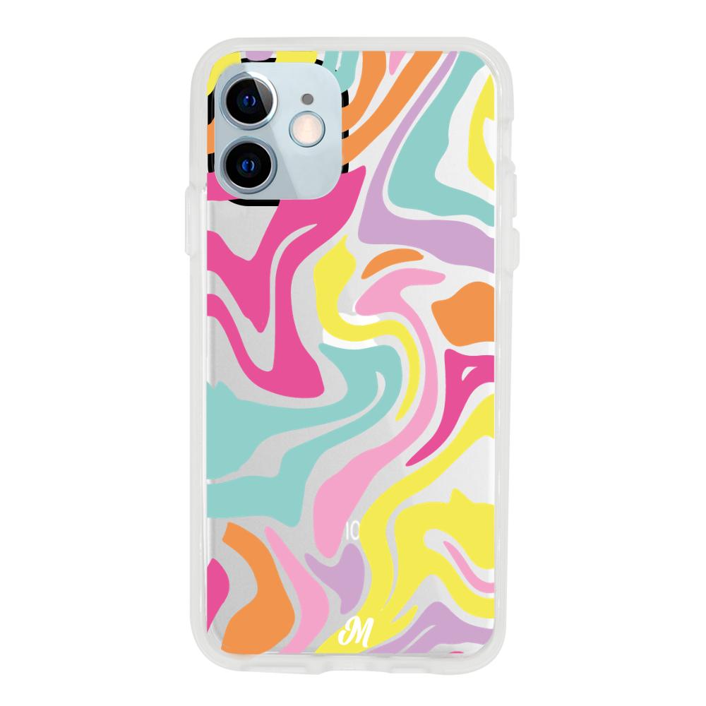 Case para iphone 12 Mini Color lines - Mandala Cases