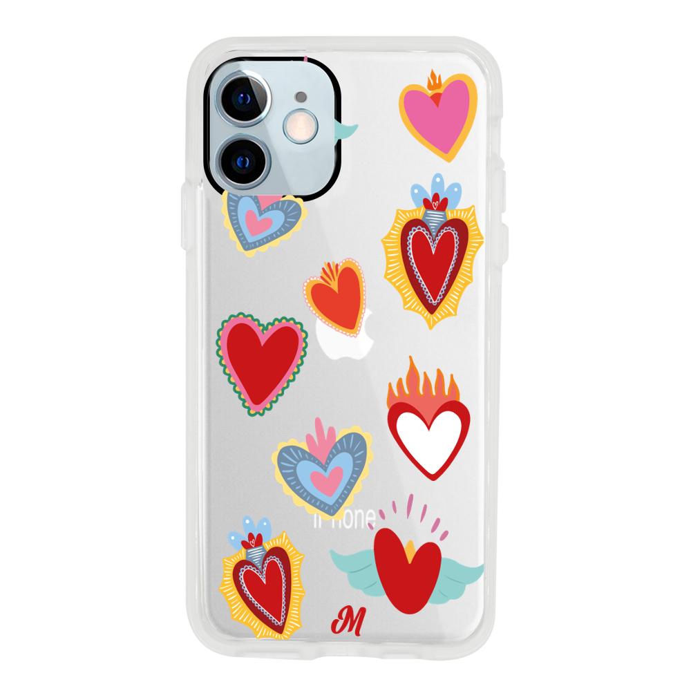 Case para iphone 12 Mini Corazón de Guadalupe - Mandala Cases