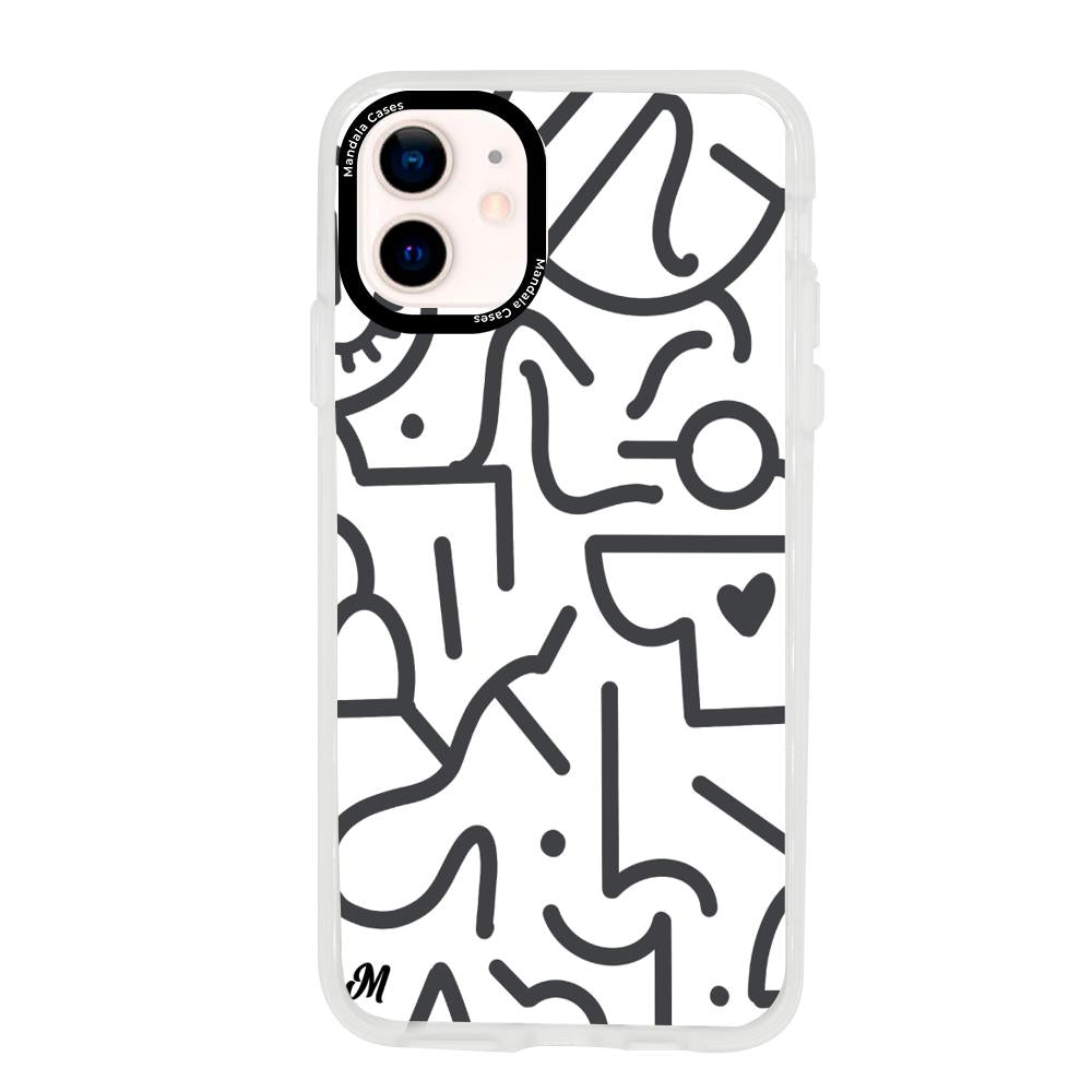 Case para iphone 12 Mini Arte abstracto - Mandala Cases