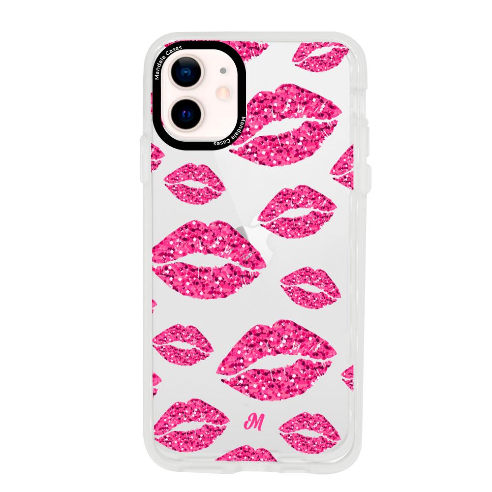 Case para iphone 12 Mini Glitter kiss - Mandala Cases
