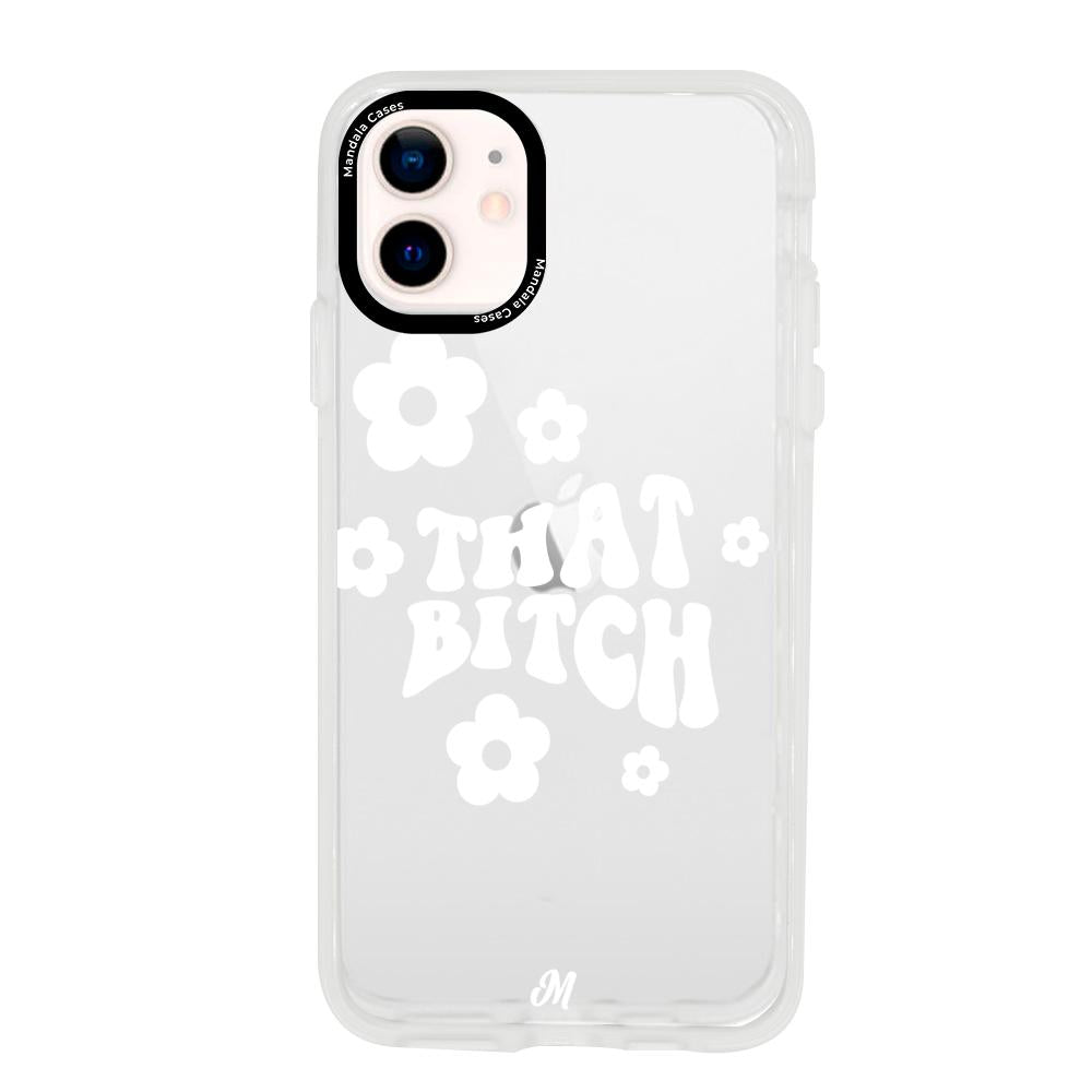 Case para iphone 12 Mini That bitch blanco - Mandala Cases