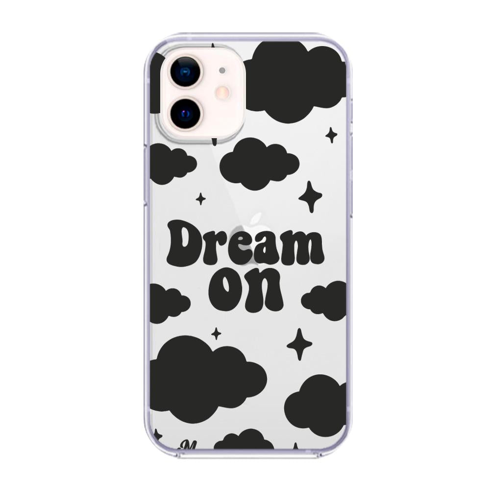 Case para iphone 12 Mini Dream on negro - Mandala Cases