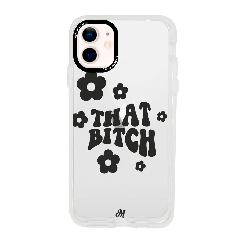 Case para iphone 12 Mini that bitch negro - Mandala Cases