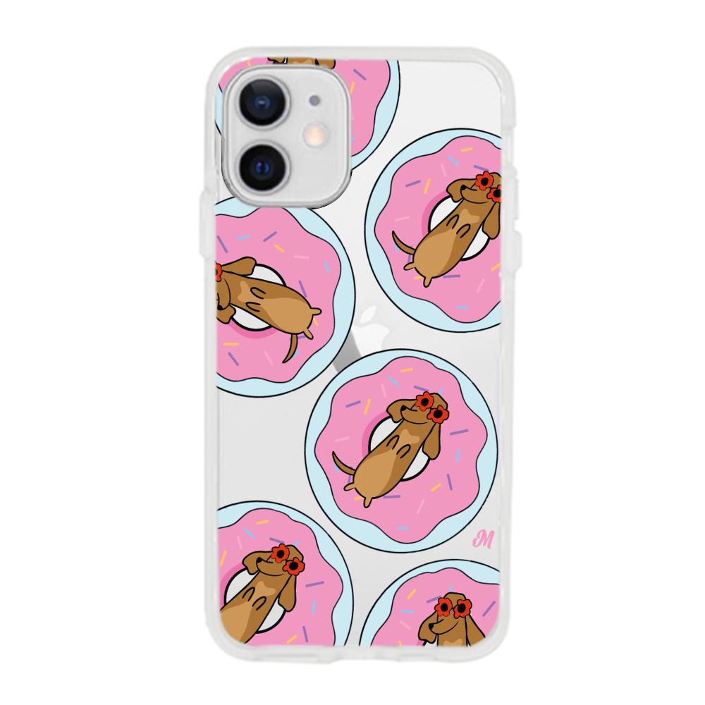 Case para iphone 12 Mini Perritos y Donas - Mandala Cases