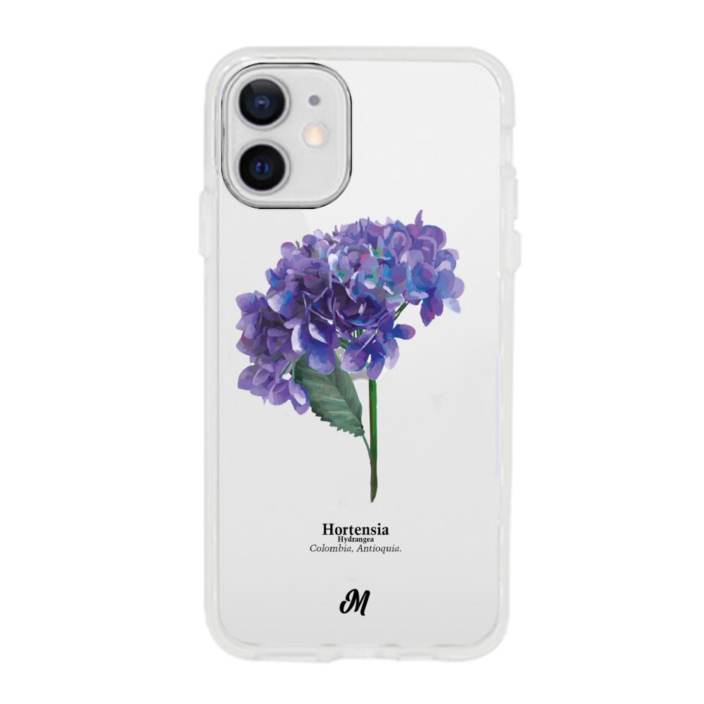 Case para iphone 12 Mini Hortensia lila - Mandala Cases