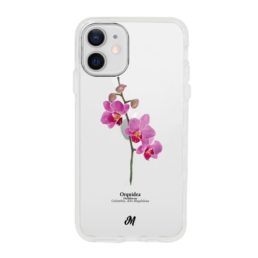 Case para iphone 12 Mini Ramo de Orquídea - Mandala Cases