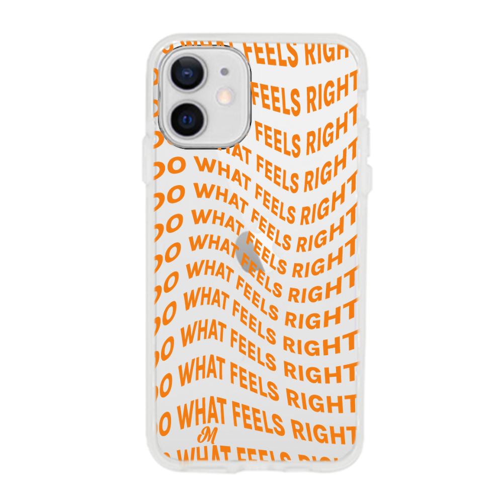 Case para iphone 12 Mini Do What Feels Right - Mandala Cases