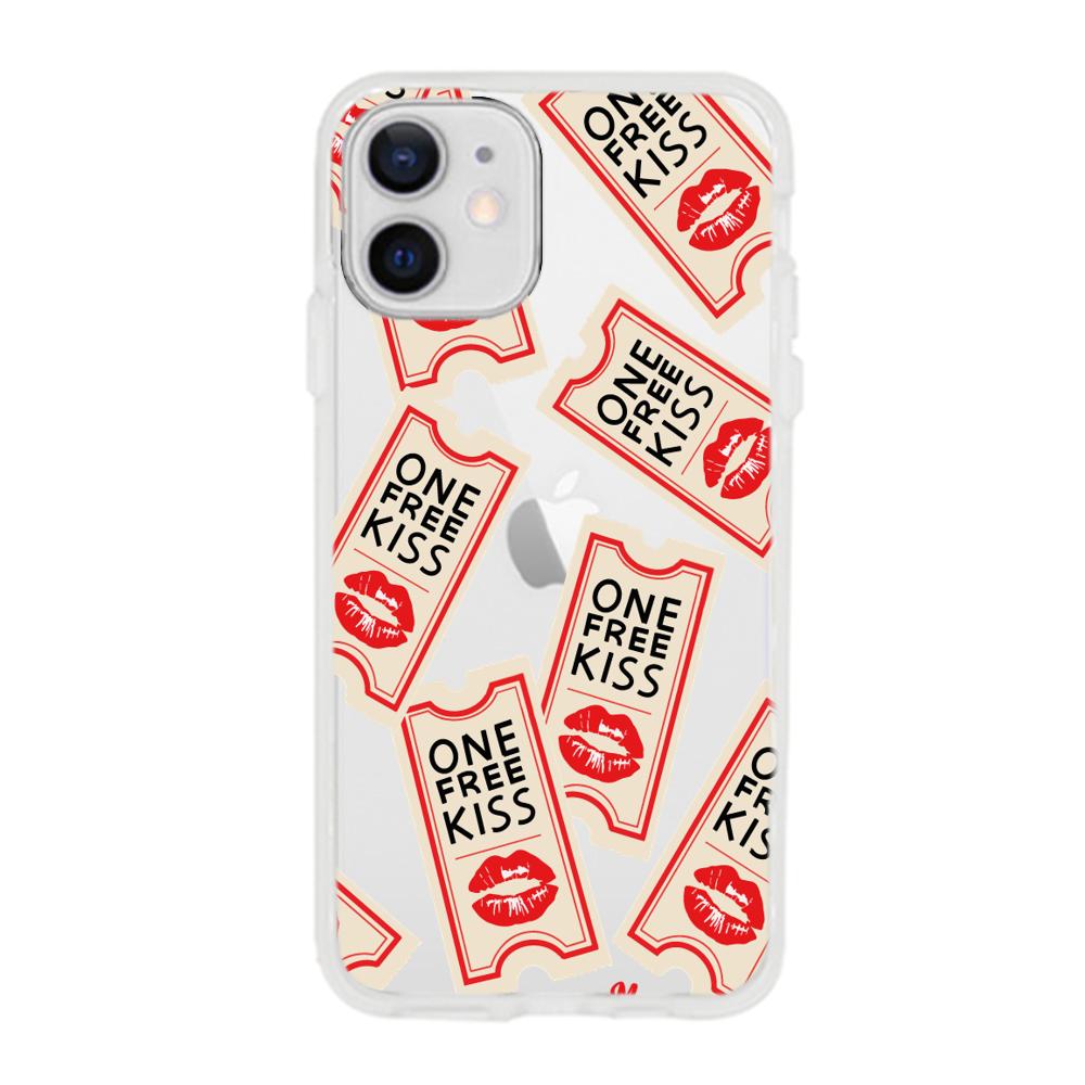 Case para iphone 12 Mini Kiss Ticket - Mandala Cases