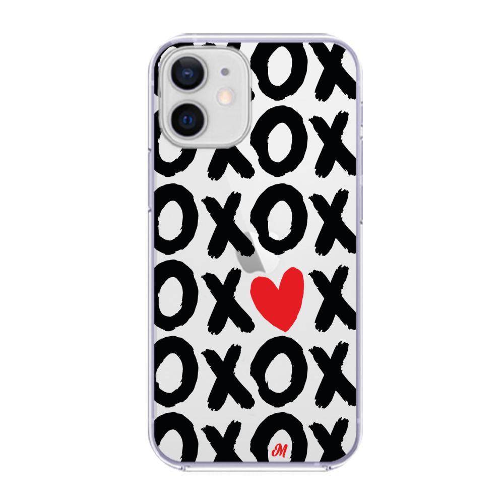 Case para iphone 12 Mini OXOX Besos y Abrazos - Mandala Cases