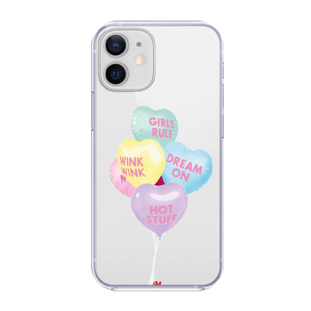 Case para iphone 12 Mini Lovely Balloons - Mandala Cases