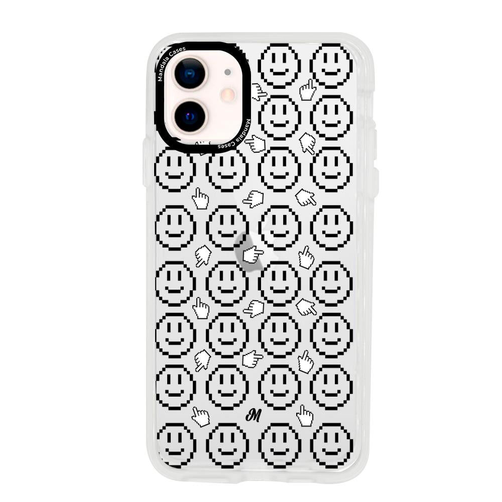 Case para iphone 12 Mini Caritas pixel - Mandala Cases