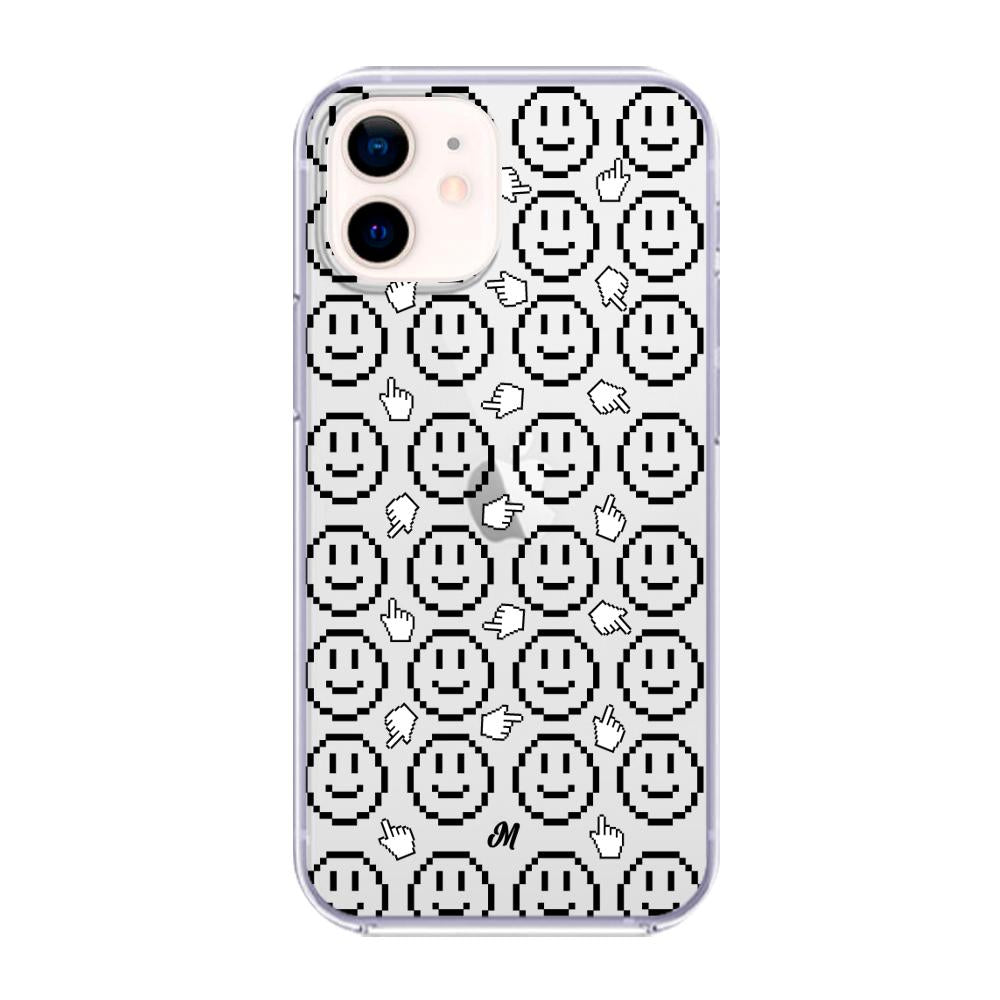 Case para iphone 12 Mini Caritas pixel - Mandala Cases