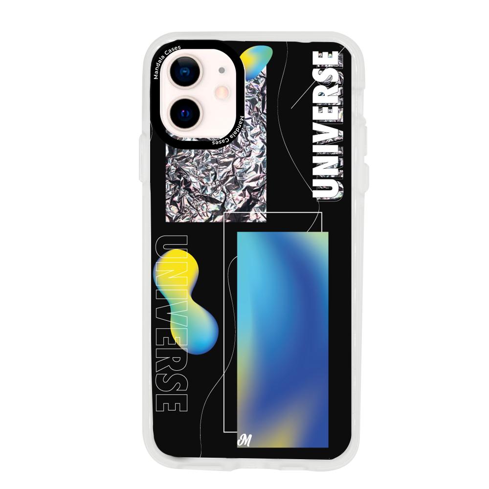 Case para iphone 12 Mini Blue universe - Mandala Cases