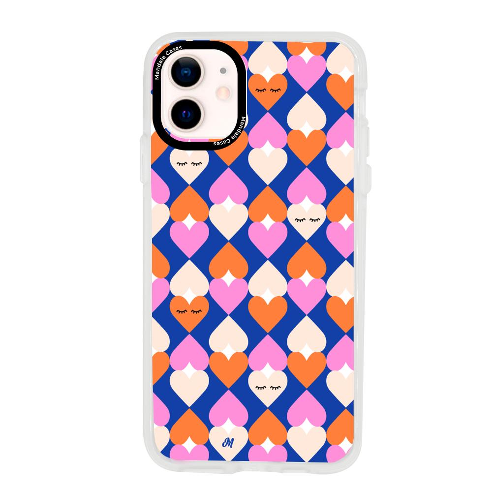 Case para iphone 12 Mini poker hearts - Mandala Cases