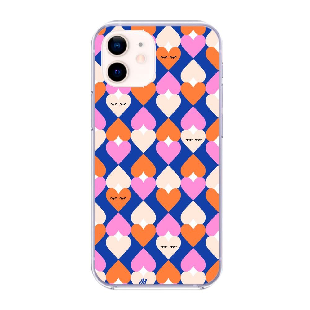 Case para iphone 12 Mini poker hearts - Mandala Cases
