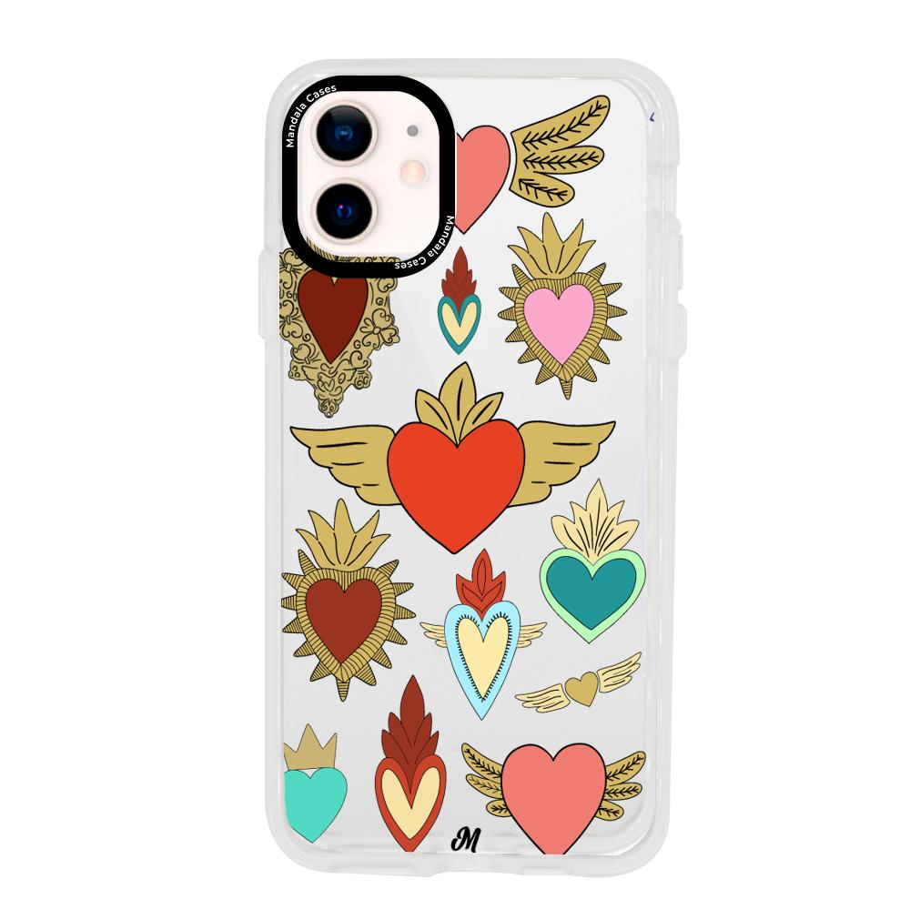 Case para iphone 12 Mini corazon angel - Mandala Cases