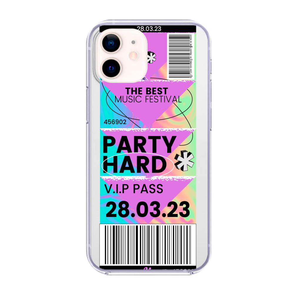 Case para iphone 12 Mini party hard - Mandala Cases