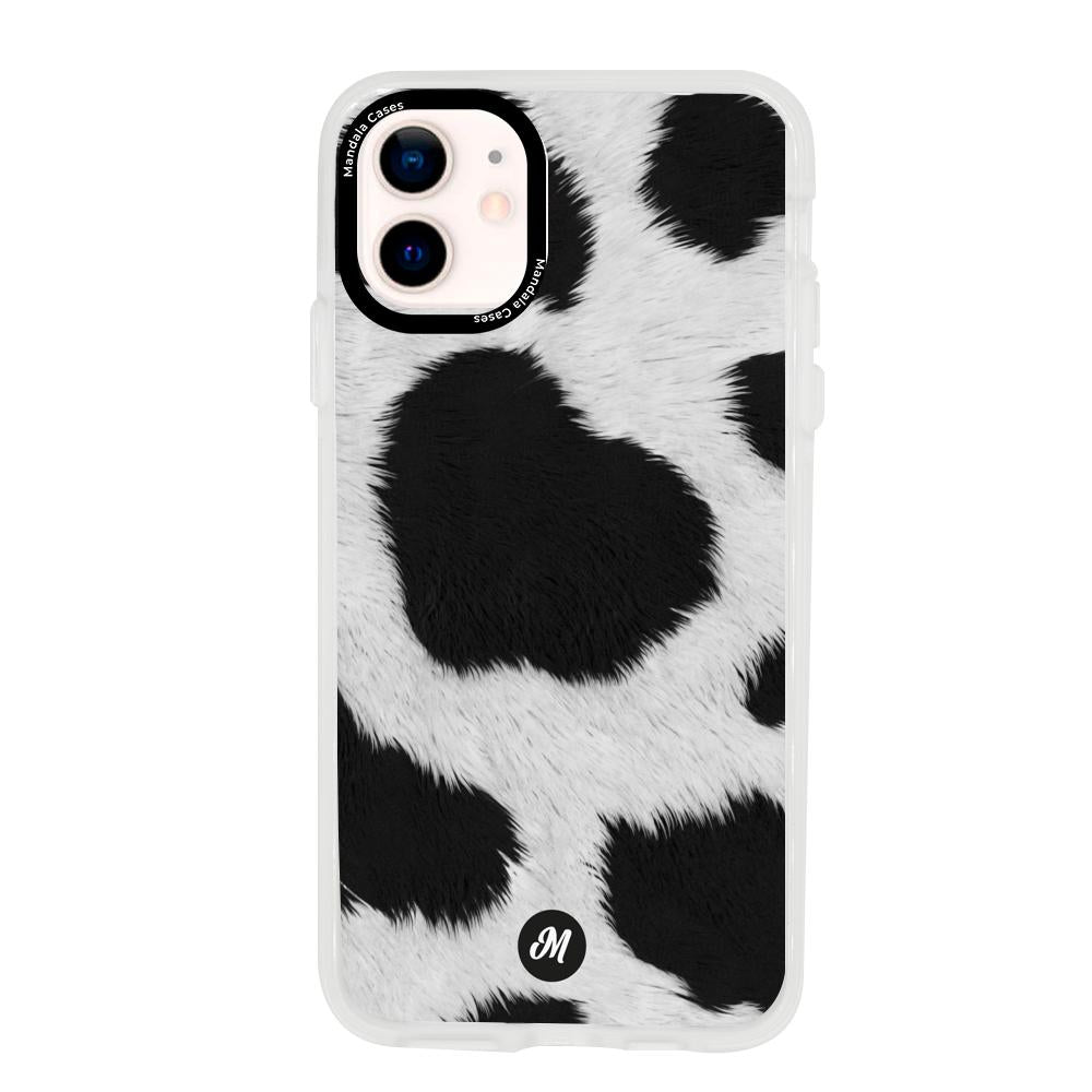 Cases para iphone 12 Mini Vaca peluda - Mandala Cases