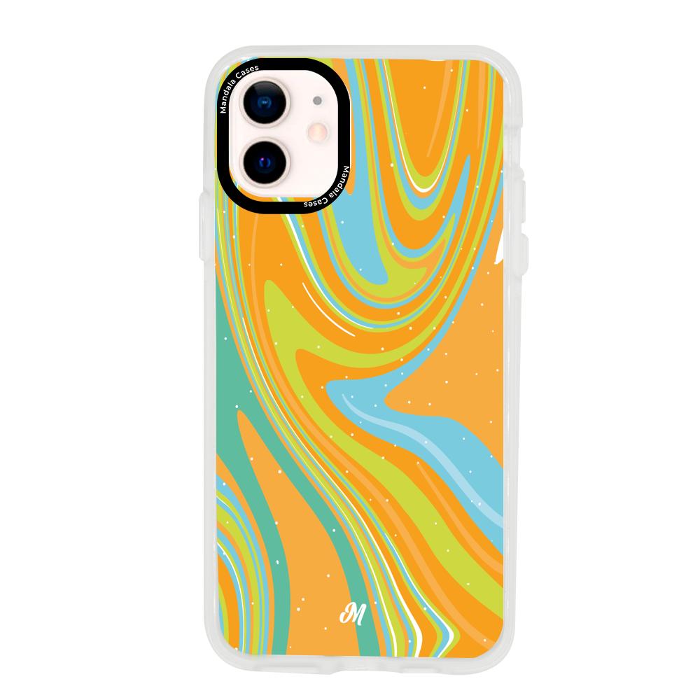 Cases para iphone 12 Mini Color Líquido - Mandala Cases