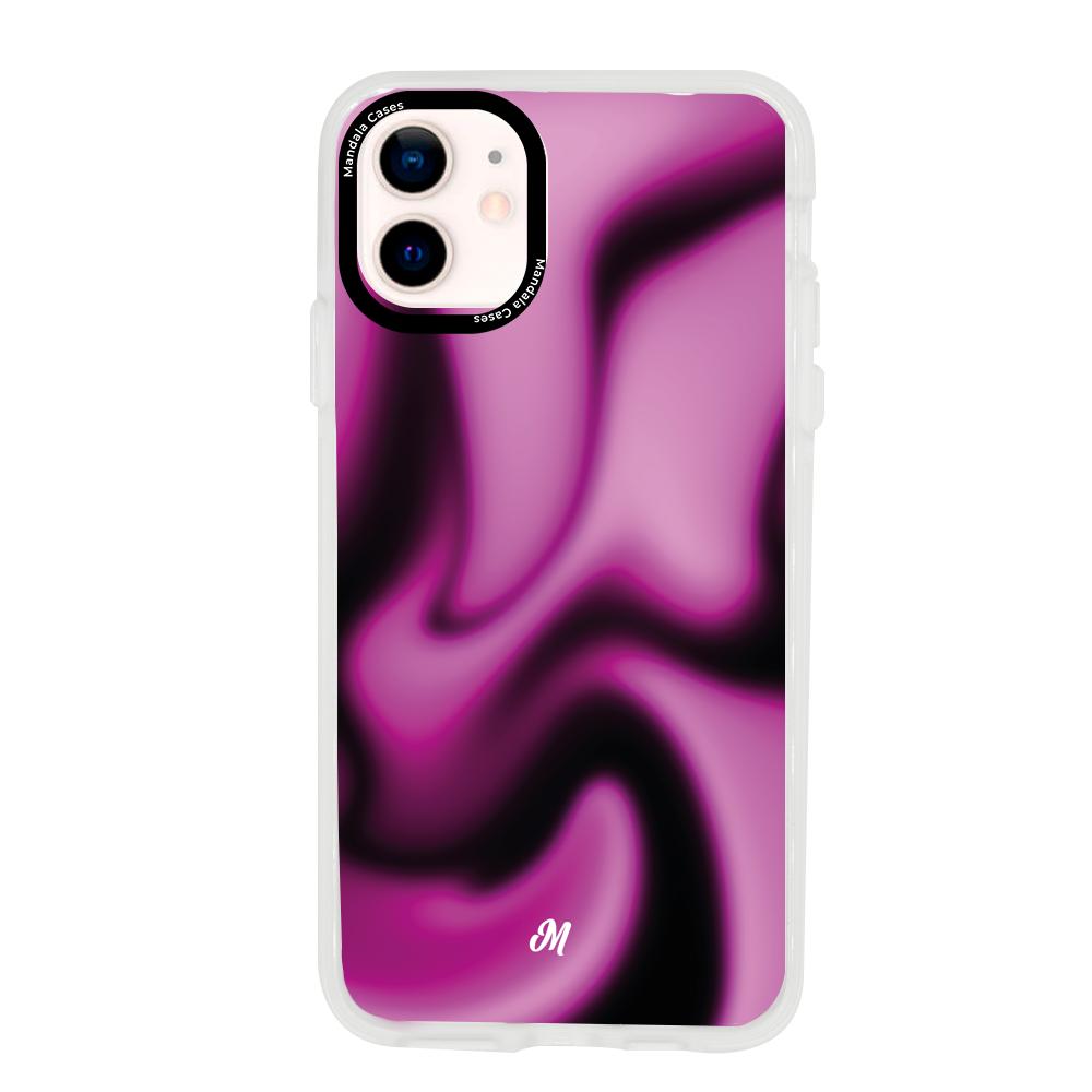 Cases para iphone 12 Mini Purple Ghost - Mandala Cases